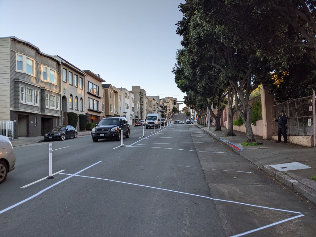 Safety Activists Close a Lane on Franklin