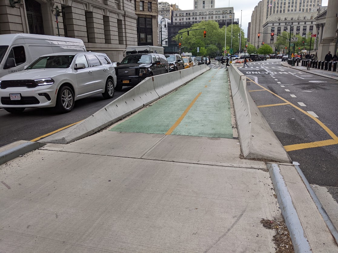 Eyes on the Street: Beale Street Bike Lane Upgrades Underway ...