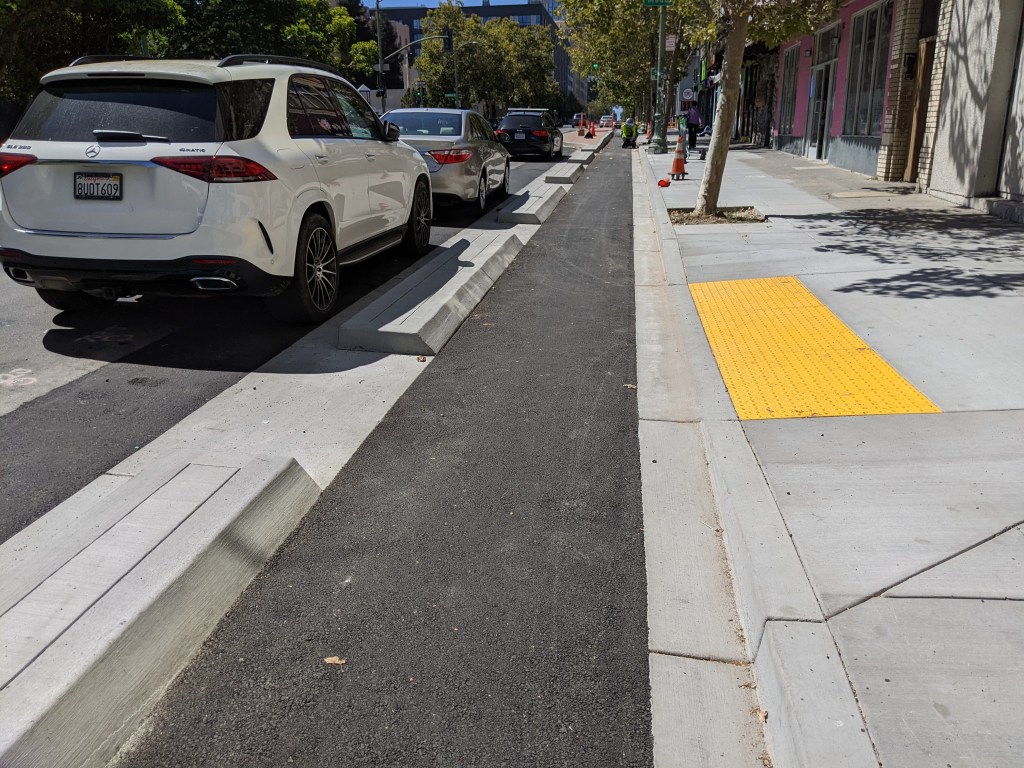 Eyes on the Street: 14th Street Bike Lane Taking Shape