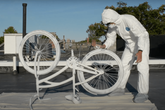 Video: How (and Why) To Paint a Ghost Bike