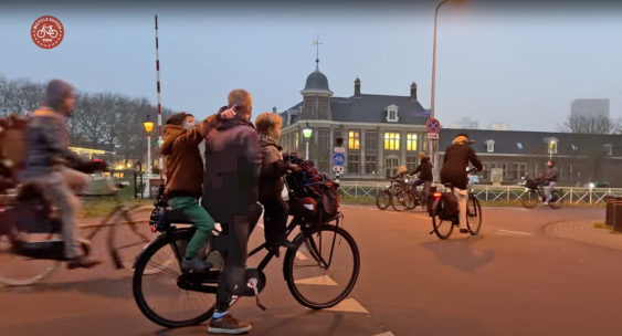 Video: It’s Been a Week! Take A Breath And Watch People Bike In Utrecht