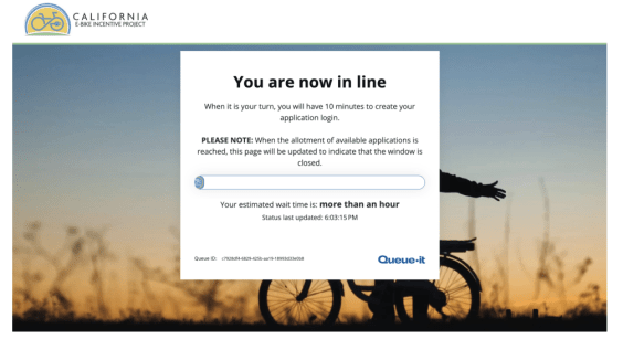 California Will Open Its E-Bike Voucher Portal Again on 4/29