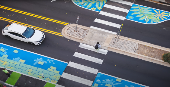 Video: Public Art That Saves Pedestrian Lives