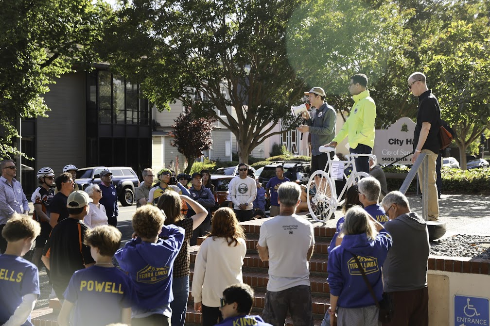 San Rafael Community Rallies for Safer Streets Following Chris Brignetti’s Death