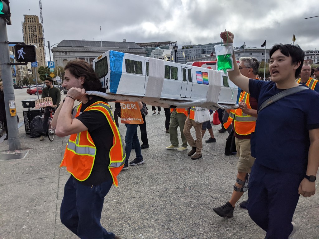 Advocates Celebrate Milestone in Signature Gathering for Transit Funding Measures