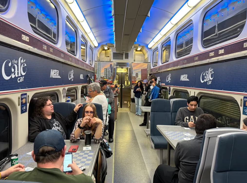 Espresso yourself: Chicago Metra’s Café Car trial run continues this fall