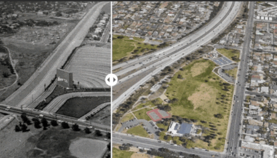 UCLA Report Shows How Freeway Construction Last Century Was Used to Destroy and Divide Communities of Color.