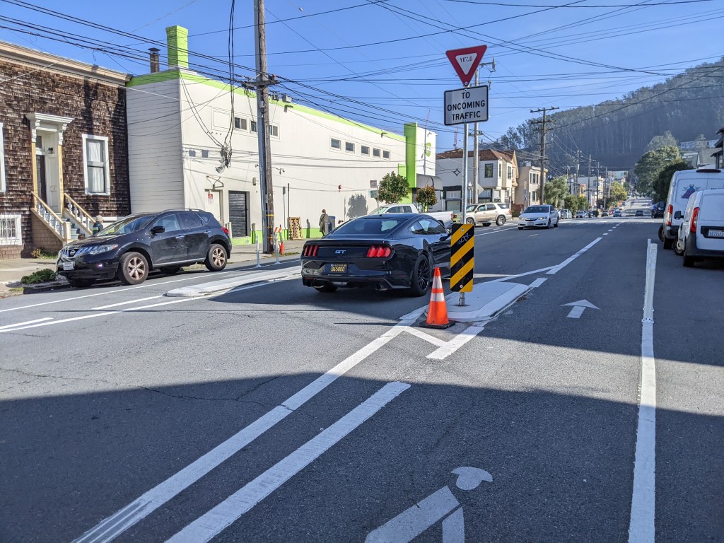 SFMTA Preps to Remove Kirkham Neck Down
