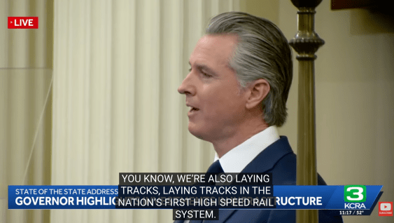 Excerpts on Transportation and Livability from Governor Newsom’s State of the State