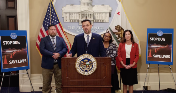 Bipartisan Team of Assemblymembers Introduce DUI/Traffic Safety Laws