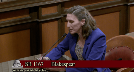 In Year with a Glut of E-Bike Legislation, Blakespear’s Efforts to Define E-Bikes and Limit E-Motos Advances