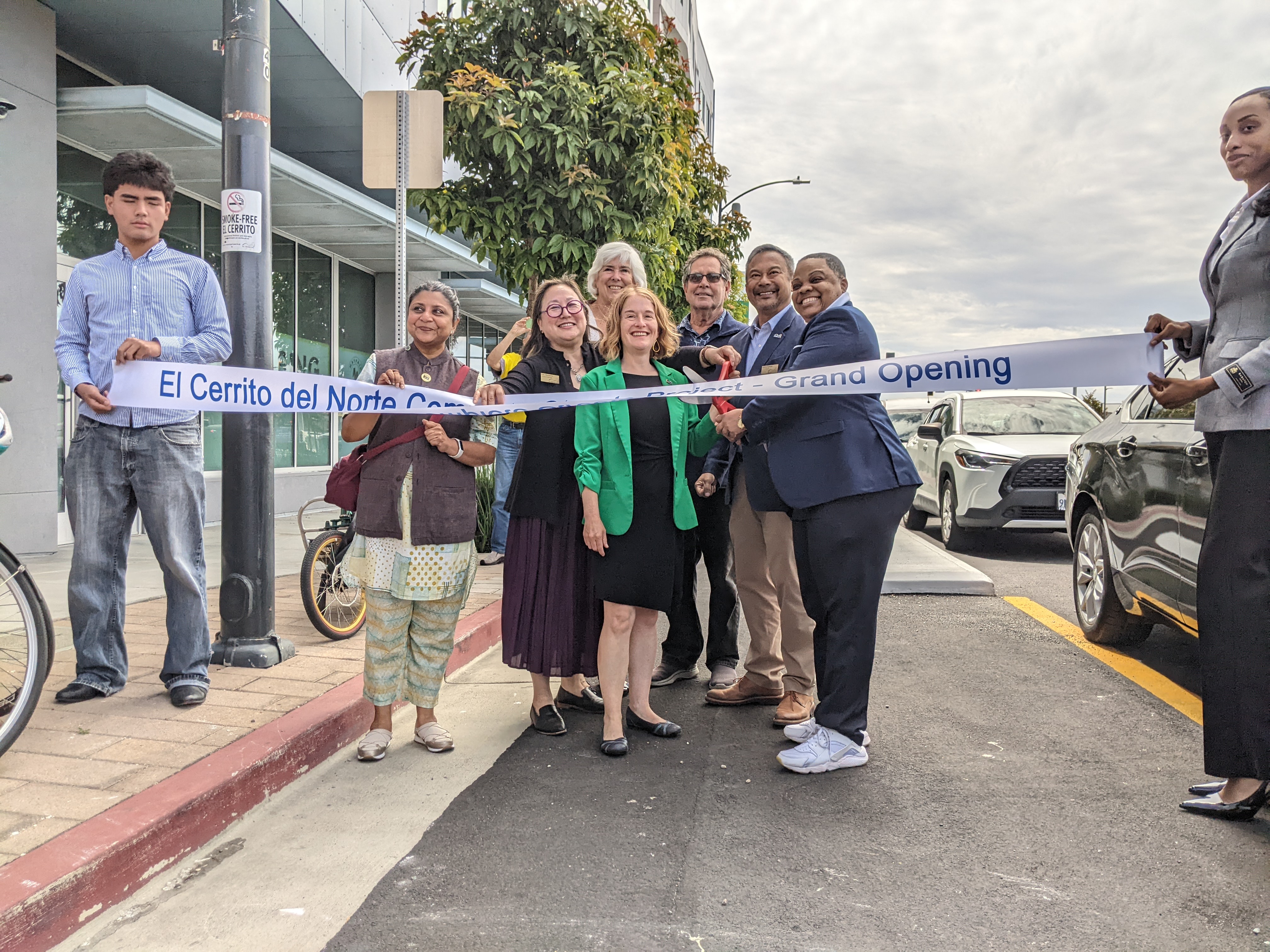 Advocates and Officials Celebrate San Pablo Ave. Complete Streets Project in El Cerrito