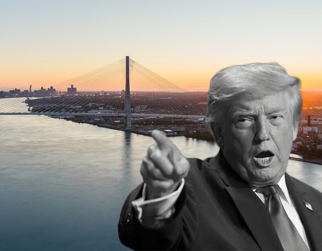 A New US-Canada Bridge Opposed By Trump Has a One-of-a-Kind Bike Path